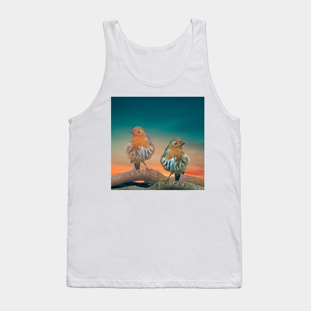 Robin Duo Tank Top by MinnieWilks